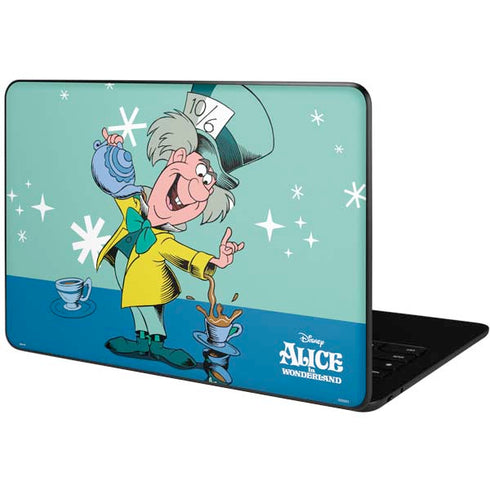 Disney Alice in Wonderland Mad Hatter Tea Party Google Pixelbook Go Skin